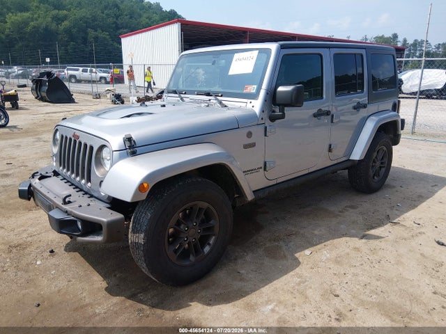 Продажа на аукционе авто 2016 Jeep Wrangler Unlimited 75th Anniversary, vin: 1C4HJWEG3GL244680, номер лота: 45654124