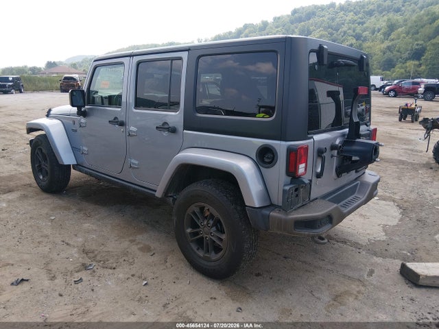 Продажа на аукционе авто 2016 Jeep Wrangler Unlimited 75th Anniversary, vin: 1C4HJWEG3GL244680, номер лота: 45654124