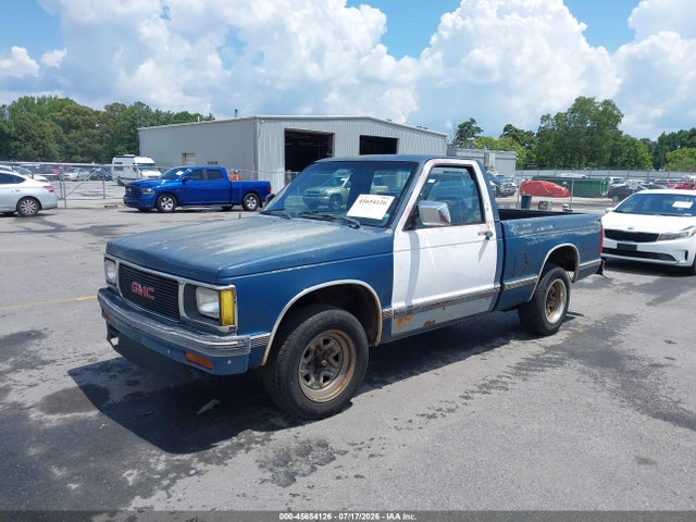 45654126 :رقم المزاد ، 1GTCS14R8N2517094 vin ، 1992 Gmc Sonoma مزاد بيع