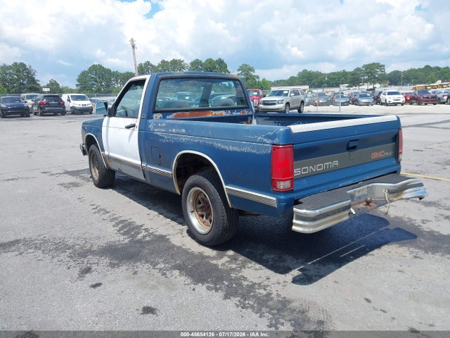 45654126 :رقم المزاد ، 1GTCS14R8N2517094 vin ، 1992 Gmc Sonoma مزاد بيع