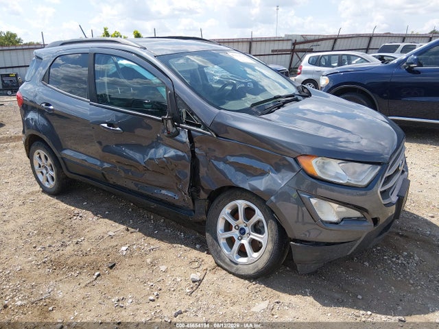45654194 :رقم المزاد ، MAJ3S2GE3LC361381 vin ، 2020 Ford Ecosport Se مزاد بيع