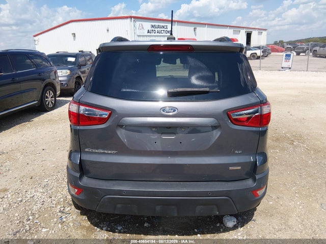 45654194 :رقم المزاد ، MAJ3S2GE3LC361381 vin ، 2020 Ford Ecosport Se مزاد بيع