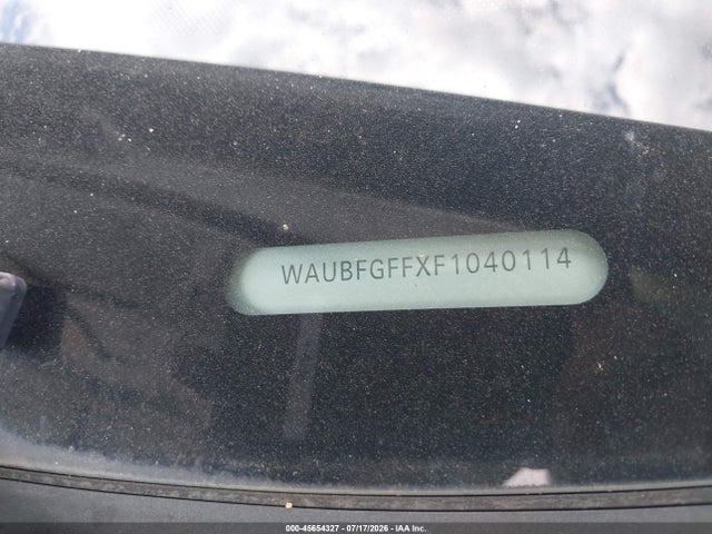 Aukcja sprzedaży 2015 Audi A3 2.0t Premium, vin: WAUBFGFFXF1040114, numer aukcji: 45654327