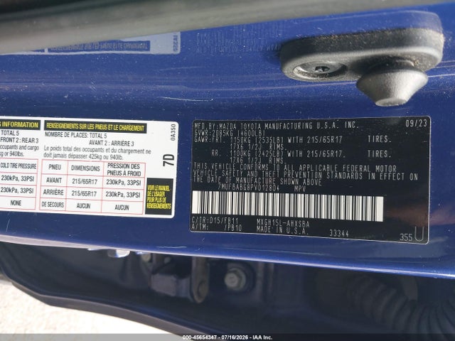 7MUFBABG8PV012804 Toyota Corolla Cross Hybrid Se