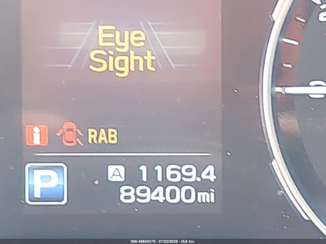 45654375 :رقم المزاد ، 4S4WMARD3K3456470 vin ، 2019 Subaru Ascent Touring مزاد بيع