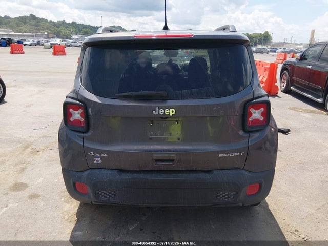 2018 Jeep Renegade Sport 4x4 მანქანა იყიდება აუქციონზე, vin: ZACCJBAB2JPH46774, აუქციონის ნომერი: 45654392