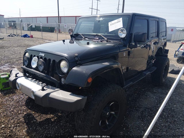 Auction sale of the 2015 Jeep Wrangler Unlimited Sahara, vin: 1C4HJWEGXFL526894, lot number: 45654400