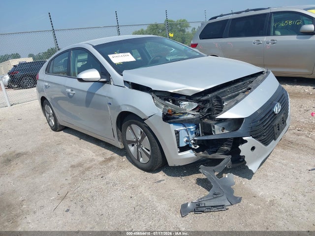 Продажа на аукционе авто 2018 Hyundai Ioniq Hybrid Blue, vin: KMHC65LC2JU072693, номер лота: 45654410