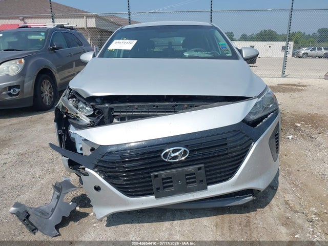 2018 Hyundai Ioniq Hybrid Blue მანქანა იყიდება აუქციონზე, vin: KMHC65LC2JU072693, აუქციონის ნომერი: 45654410