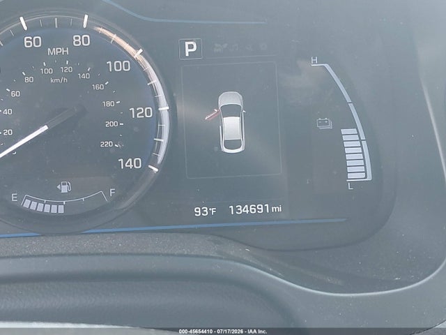 2018 Hyundai Ioniq Hybrid Blue მანქანა იყიდება აუქციონზე, vin: KMHC65LC2JU072693, აუქციონის ნომერი: 45654410