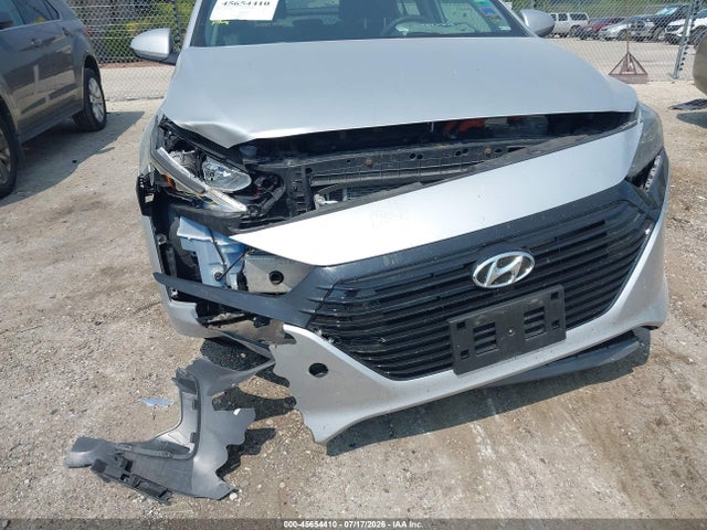 2018 Hyundai Ioniq Hybrid Blue მანქანა იყიდება აუქციონზე, vin: KMHC65LC2JU072693, აუქციონის ნომერი: 45654410
