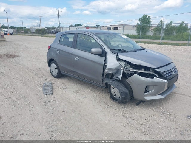 2021 Mitsubishi Mirage Carbonite Edition/es/le მანქანა იყიდება აუქციონზე, vin: ML32AUHJ3MH009117, აუქციონის ნომერი: 45654472