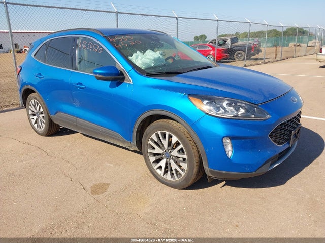 Auction sale of the 2020 Ford Escape Titanium, vin: 1FMCU9J98LUA11050, lot number: 45654520