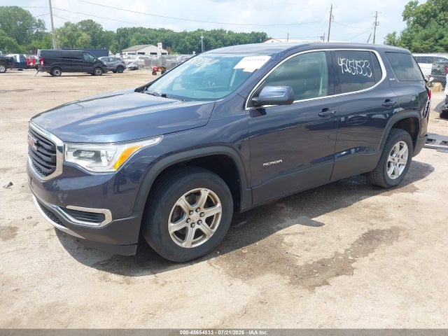 45654533 :رقم المزاد ، 1GKKNKLA6KZ102013 vin ، 2019 Gmc Acadia Sle-1 مزاد بيع