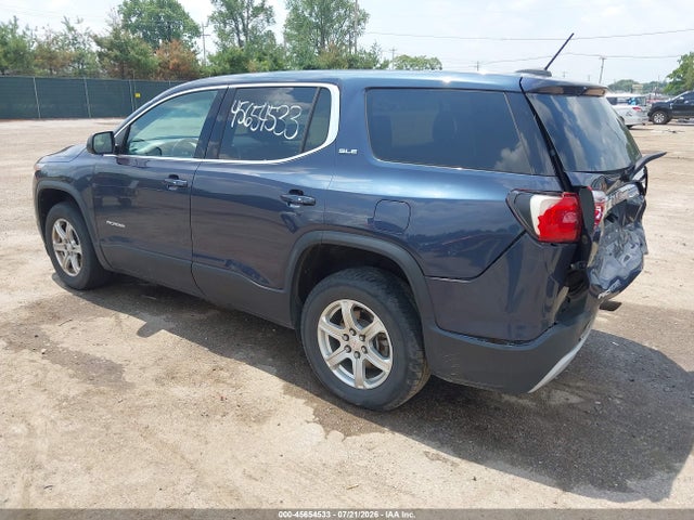 45654533 :رقم المزاد ، 1GKKNKLA6KZ102013 vin ، 2019 Gmc Acadia Sle-1 مزاد بيع