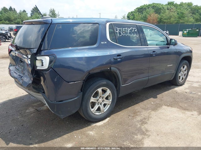 45654533 :رقم المزاد ، 1GKKNKLA6KZ102013 vin ، 2019 Gmc Acadia Sle-1 مزاد بيع