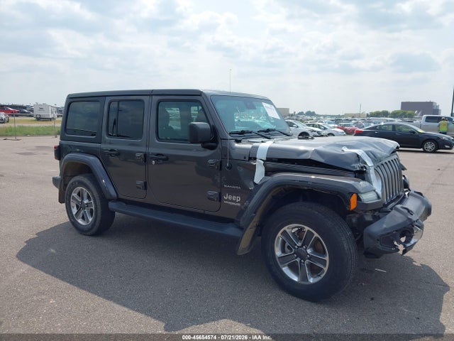 Продаж на аукціоні авто 2020 Jeep Wrangler Unlimited Sahara 4x4, vin: 1C4HJXEM8LW324562, номер лоту: 45654574
