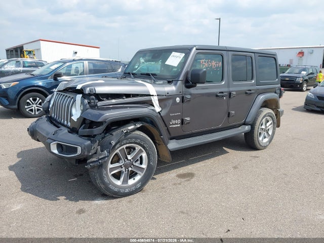 Продаж на аукціоні авто 2020 Jeep Wrangler Unlimited Sahara 4x4, vin: 1C4HJXEM8LW324562, номер лоту: 45654574