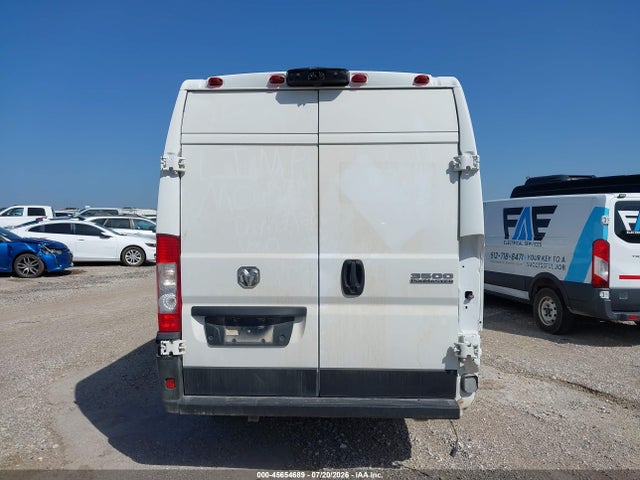 2025 Ram Promaster 3500 Cargo Van Tradesman High Roof 159 Wb Ext მანქანა იყიდება აუქციონზე, vin: 3C6MRVJG6SE517921, აუქციონის ნომერი: 45654689