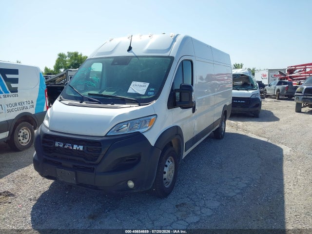2025 Ram Promaster 3500 Cargo Van Tradesman High Roof 159 Wb Ext მანქანა იყიდება აუქციონზე, vin: 3C6MRVJG6SE517921, აუქციონის ნომერი: 45654689