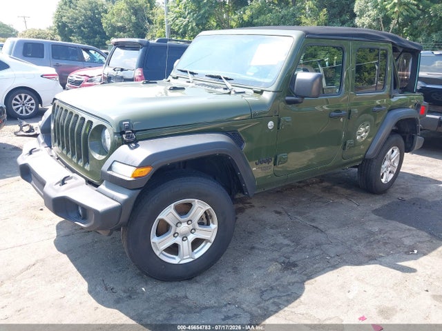 Продаж на аукціоні авто 2021 Jeep Wrangler Unlimited Sport S 4x4, vin: 1C4HJXDG4MW754781, номер лоту: 45654783