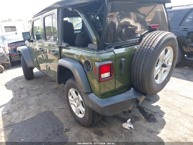Продаж на аукціоні авто 2021 Jeep Wrangler Unlimited Sport S 4x4, vin: 1C4HJXDG4MW754781, номер лоту: 45654783