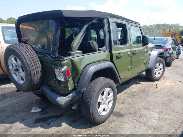 Продаж на аукціоні авто 2021 Jeep Wrangler Unlimited Sport S 4x4, vin: 1C4HJXDG4MW754781, номер лоту: 45654783