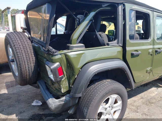 Продаж на аукціоні авто 2021 Jeep Wrangler Unlimited Sport S 4x4, vin: 1C4HJXDG4MW754781, номер лоту: 45654783