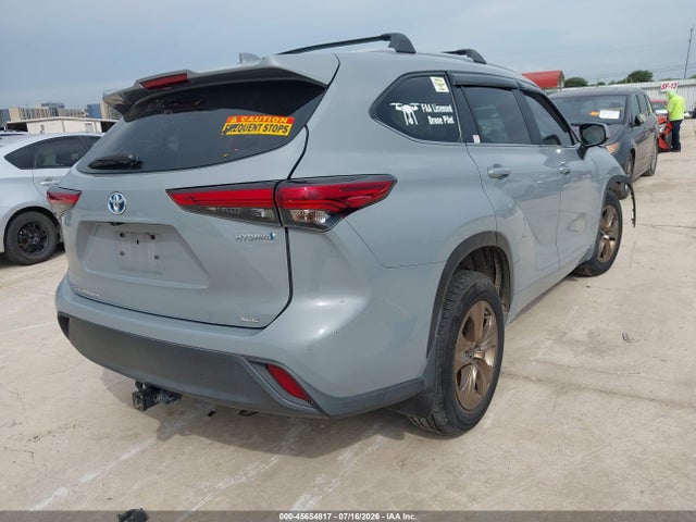 5TDABRCH9PS569490 Toyota Highlander Hybrid Xle Bronze