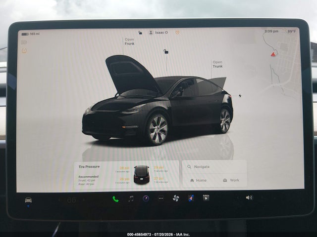 Продаж на аукціоні авто 2023 Tesla Model Y Awd/long Range Dual Motor All-wheel Drive, vin: 7SAYGDEE2PA107251, номер лоту: 45654973