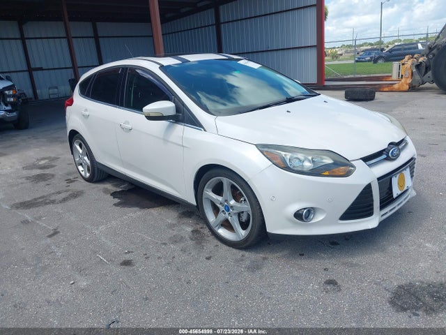 45654998 :رقم المزاد ، 1FAHP3N24CL125957 vin ، 2012 Ford Focus Titanium مزاد بيع