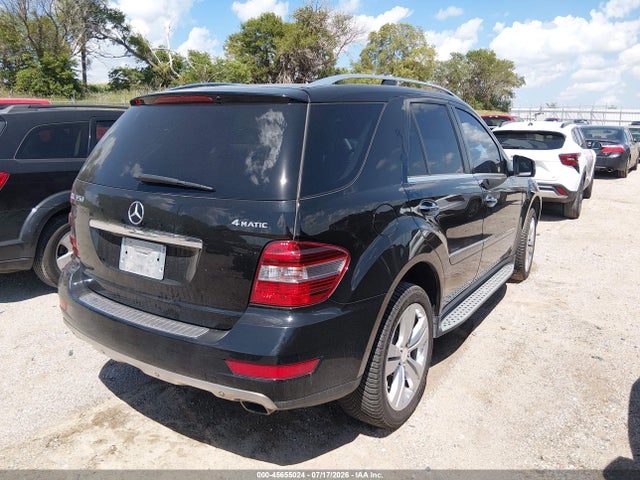 Продаж на аукціоні авто 2011 Mercedes-benz Ml 350 4matic, vin: 4JGBB8GBXBA709276, номер лоту: 45655024