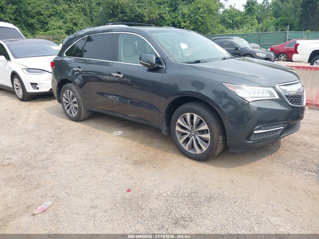 Продаж на аукціоні авто 2014 Acura Mdx Technology Package, vin: 5FRYD3H40EB016352, номер лоту: 45655030
