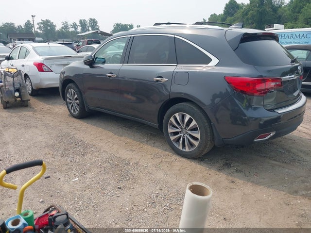 Продаж на аукціоні авто 2014 Acura Mdx Technology Package, vin: 5FRYD3H40EB016352, номер лоту: 45655030