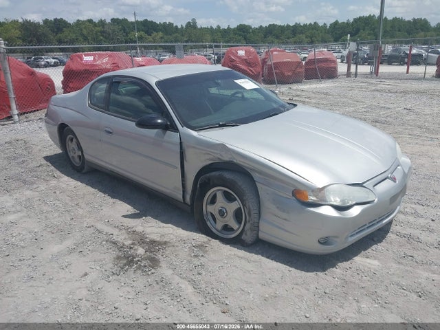 Auction sale of the 2003 Chevrolet Monte Carlo Ls, vin: 2G1WW12E339436853, lot number: 45655043