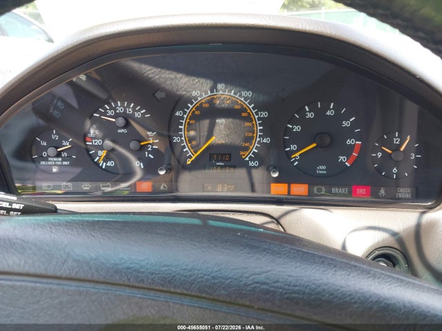 45655051 :رقم المزاد ، WDBFA67E3SF107991 vin ، 1995 Mercedes-benz Sl 500 مزاد بيع