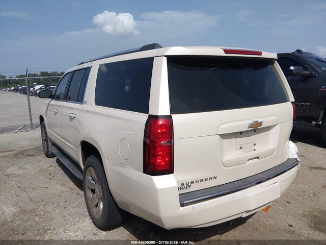 45655200 :رقم المزاد ، 1GNSCKKC9FR722579 vin ، 2015 Chevrolet Suburban Ltz مزاد بيع