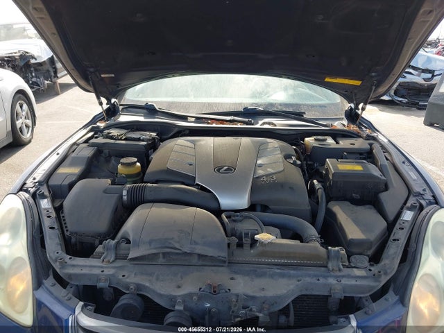 45655312 :رقم المزاد ، JTHFN48Y230040547 vin ، 2003 Lexus Sc 430 مزاد بيع