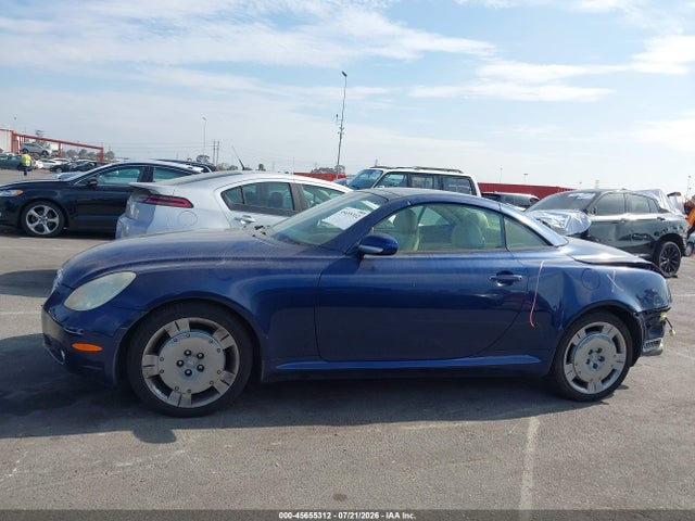 45655312 :رقم المزاد ، JTHFN48Y230040547 vin ، 2003 Lexus Sc 430 مزاد بيع