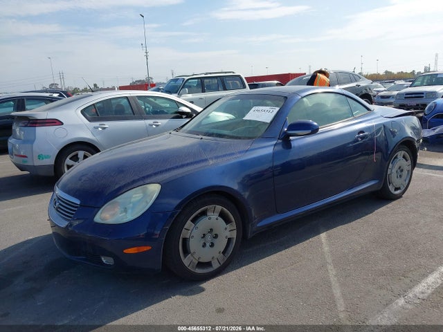 45655312 :رقم المزاد ، JTHFN48Y230040547 vin ، 2003 Lexus Sc 430 مزاد بيع