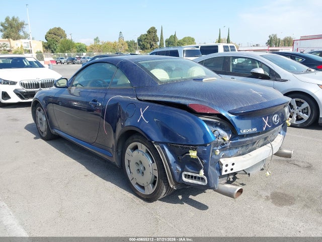 45655312 :رقم المزاد ، JTHFN48Y230040547 vin ، 2003 Lexus Sc 430 مزاد بيع