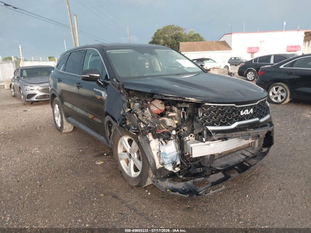 Aukcja sprzedaży 2022 Kia Sorento Lx, vin: 5XYRG4LC4NG080551, numer aukcji: 45655332