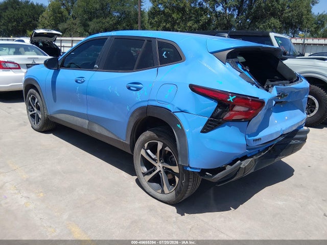 2024 Chevrolet Trax Fwd 1rs მანქანა იყიდება აუქციონზე, vin: KL77LGE23RC111207, აუქციონის ნომერი: 45655394