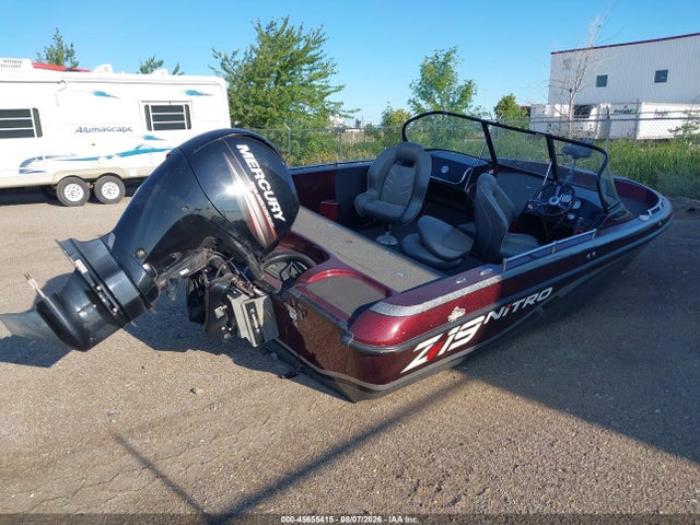 45655415 :رقم المزاد ، BUJ83253K819 vin ، 2019 Tracker Nitro Zv19 مزاد بيع