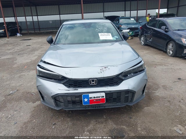 2026 Honda Civic Sport მანქანა იყიდება აუქციონზე, vin: 2HGFE2F51TH529209, აუქციონის ნომერი: 45655439