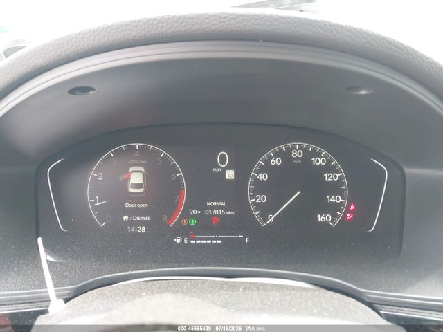 2026 Honda Civic Sport მანქანა იყიდება აუქციონზე, vin: 2HGFE2F51TH529209, აუქციონის ნომერი: 45655439