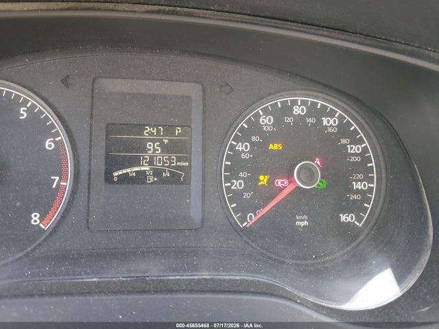 2011 Volkswagen Jetta 2.5l Se მანქანა იყიდება აუქციონზე, vin: 3VWDZ7AJ5BM321732, აუქციონის ნომერი: 45655468