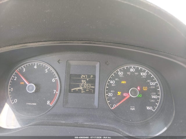 2011 Volkswagen Jetta 2.5l Se მანქანა იყიდება აუქციონზე, vin: 3VWDZ7AJ5BM321732, აუქციონის ნომერი: 45655468