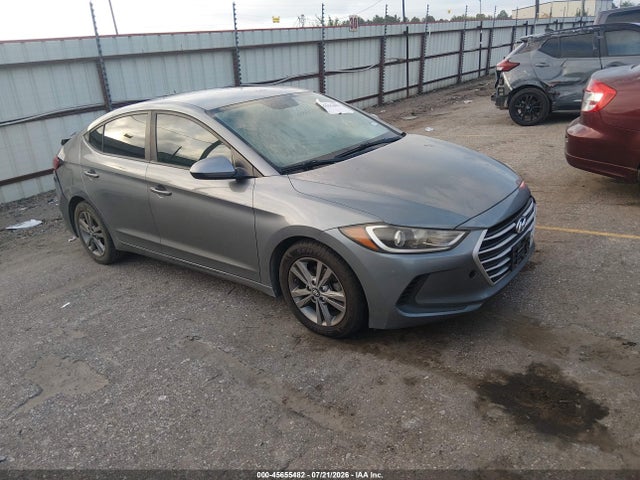 2018 Hyundai Elantra Sel მანქანა იყიდება აუქციონზე, vin: KMHD84LF6JU524163, აუქციონის ნომერი: 45655482