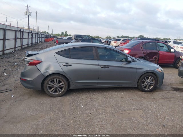 2018 Hyundai Elantra Sel მანქანა იყიდება აუქციონზე, vin: KMHD84LF6JU524163, აუქციონის ნომერი: 45655482